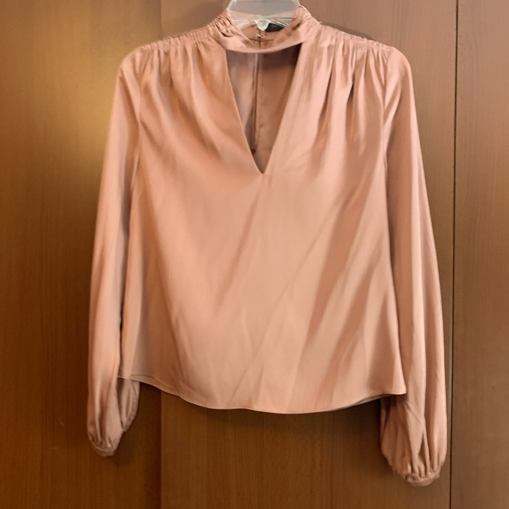 Intermix
Women's Pink Elaine Silk Blouse